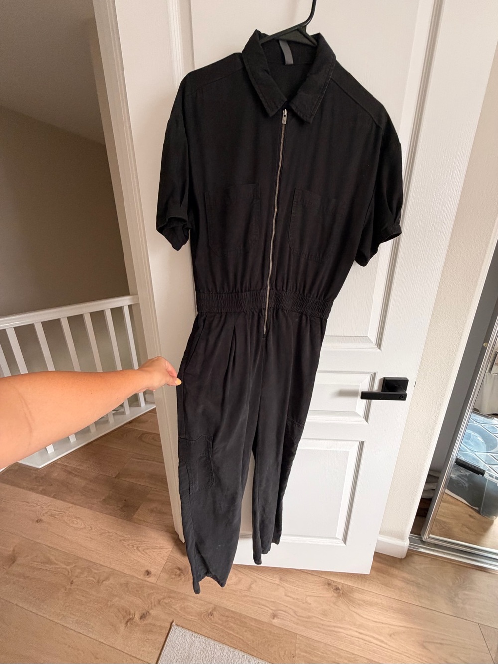 Vuori black jumpsuit